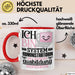 Systemadministratorin Ausbildung Start Geschenk Tasse Ich Bin Systemadministratorin In Der Ausbildung Ich Darf Das Kaffee-Becher Geschenkidee Rot Trendation
