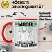 Model Tasse Geschenk für Model Der Mann Der Alles Kann Geschenkidee zum Geburtstag Rot Trendation