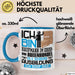 Kaufmann im Groß- und Außenhandel Ausbildung Tasse Geschenk Ich Bin Kaufmann im Groß- und Außenhandel In Der Ausbildung Ich Darf Das Geschenkidee Spruch Blau Trendation