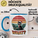 Schwarze Katze Weihnachtsfeier Tasse Geschenk Lustige Geschenkidee Spruch Was Blau Trendation
