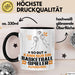 Basketballspieler Geschenk Tasse So Gut Kann Nur Ein Basketballspieler Aussehen Geschenkidee Kaffee-Becher Schwarz Trendation