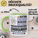 Chorsänger Geschenk Tasse Lustiger Spruch Erheben Sie Sich Der Chorsänger Betritt den Raum Grün Trendation