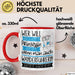 Wanderführerin Tasse Geschenk Spruch Wer Will Schon Prinzessin Sein Wenn Man Auch Wanderführerin Sein Kann Rot Trendation