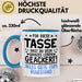 Rentner Pensionär Sarkasmus Tasse Geschenk Lustige Geschenkidee Spruch Alles Gute Zum Ruhestand Blau Trendation