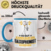 Saxophonist Geschenk Tasse So Gut Kann Nur Ein Saxophonist Aussehen Geschenkidee Kaffee-Becher Blau Trendation