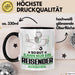 Reisender Geschenk Tasse So Gut Kann Nur Ein Reisender Aussehen Geschenkidee Kaffee-Becher Schwarz Trendation