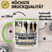 Veranstaltungskauffrau Ausbildung Start Geschenk Tasse Ich Bin Veranstaltungskauffrau In Der Ausbildung Ich Darf Das Kaffee-Becher Geschenkidee Grün Trendation