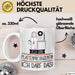 Geschenk für Plattenproduzentin Tasse Lustige Geschenkidee Geburtstag Ich Bin Plattenproduzentin Ich Darf Das Weiß Trendation