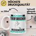 Tierforscher Tasse Geschenk für Tierforscher Geburtstag Lustiger Spruch Kaffee-Becher Was Ist Deine Superkraft Weiß Trendation