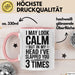 Sarkasmus Tasse Geschenk Slapped You 3 Times In My Head Geschenkidee Lustig Rosa Trendation