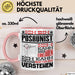 Posaunist Geschenk Tasse Geschenkidee für Posaunist Geburtstag Lustig Ich Bin Posaunist Ich Kann Es Dir Erklären Aber Nicht Für Dich Verstehen Rosa Trendation