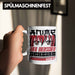 Anime Tasse Geschenk Anime-Liebhaber Geschenkidee Anime Weil Menschen Sch*** Sind Weiß Trendation