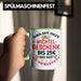 Wichtelgeschenk für 25 Euro Tasse Wichteln für Frauen Kollegen Wichtel-Tasse Schrottwichteln Grün Trendation