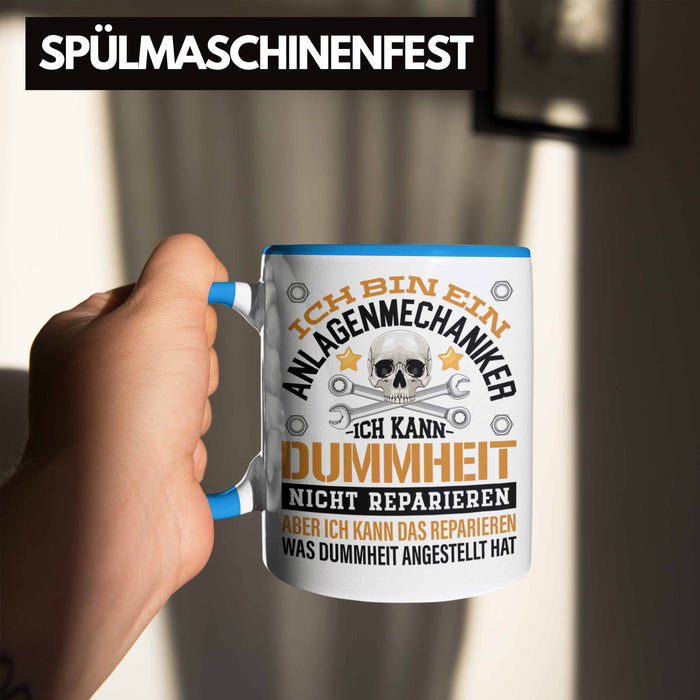 Anlagenmechaniker Tasse Geschenk Spruch Männer Trendation