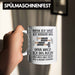 Trendation - Handwerker Tasse mit Spruch Geschenke für Handwerk Kaffeebecher KFZ Mechaniker Mechatroniker Weiß Trendation