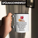 Trendation - Ein Glühwein Tasse Lustig Spruch Glühweinbecher mit Henkel Doppelwandig Glühweintassen Gläser Weihnachtsmarkt Becher Tassen Geschenk - Ein Glühwein Swei Schwarz Trendation