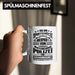 Lustige Schießen-Tasse für Sportschützen Geschenk Ich Bin Sportschütze Weiß Trendation