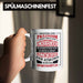 Lustige Schießen-Tasse für Sportschützen Geschenk Ich Bin Sportschütze Präzision Weiß Trendation