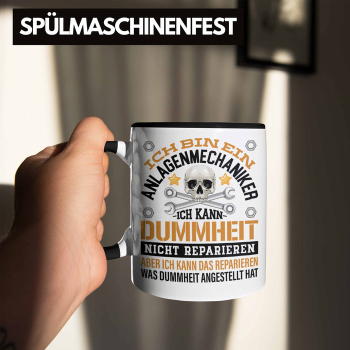 Anlagenmechaniker Tasse Geschenk Spruch Männer Trendation