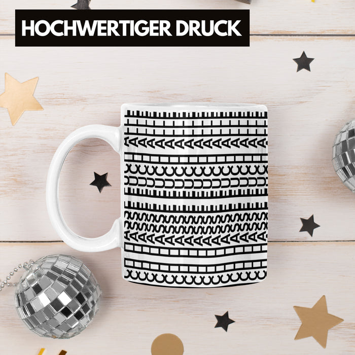 Ich Hasse Euch Alle Tasse Lustiges Geschenk Allover-Print Quer Lesen Trendation