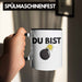 Trendation - Du Bist Bombe Lustige Tasse mit Spruch Geschenk Kollege Kollegin Bester Freund Freundin Sarkastischer Spruch Trendation