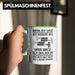Trendation - Handwerker Tasse mit Spruch Geschenke für Handwerk Kaffeebecher KFZ Mechaniker Mechatroniker Grün Trendation