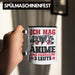 Anime Tasse Geschenk Anime-Liebhaber Geschenkidee Ich Mag Anime Und Vielleicht 3 Leute Schwarz Trendation