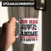 Anime Tasse Geschenk Anime-Liebhaber Geschenkidee Ich Mag Anime Und Vielleicht 3 Leute Rot Trendation