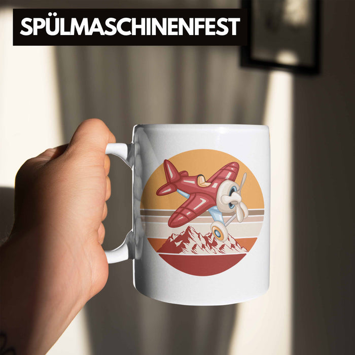 Segelflieger Tasse Geschenk Segelflieger Weiß Trendation