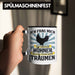 Trendation - Landwirt Spruch Geschenk Tasse Landwirtschaft Geschenke für Männer Traktor Spruch Kaffeetasse Hühner-Flüsterer Bauer Schwarz Trendation
