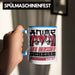 Anime Tasse Geschenk Anime-Liebhaber Geschenkidee Anime Weil Menschen Sch*** Sind Blau Trendation