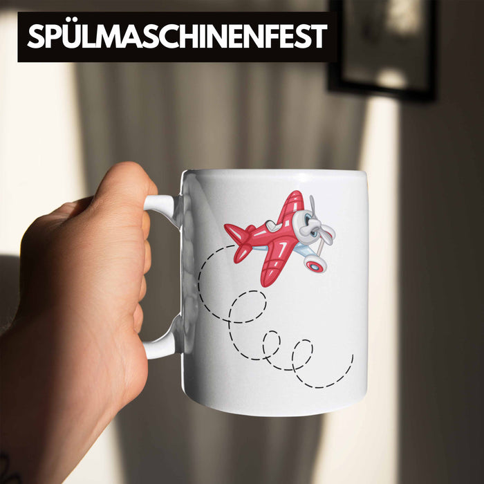 Segelflieger Tasse Geschenk Segelflieger Weiß Trendation