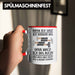 Trendation - Handwerker Tasse mit Spruch Geschenke für Handwerk Kaffeebecher KFZ Mechaniker Mechatroniker Rot Trendation