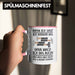 Trendation - Handwerker Tasse mit Spruch Geschenke für Handwerk Kaffeebecher KFZ Mechaniker Mechatroniker Rosa Trendation