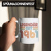 Trendation - 60. Geburtstag Tasse Frau Männer Geschenk 60er Geschenkidee 60 Mutter Vater Mann Frauen Lustig Geschenke Deko Weiß Trendation