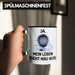 Dank Meme Tasse Katzen Besitzer Wortspiel Ja Mein Leben Sieht Mau Aus Traurige Katze Geschenkidee Süße Katze Astronaut Schwarz Trendation