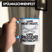 Trendation - Handwerker Tasse mit Spruch Geschenke für Handwerk Kaffeebecher KFZ Mechaniker Mechatroniker Blau Trendation