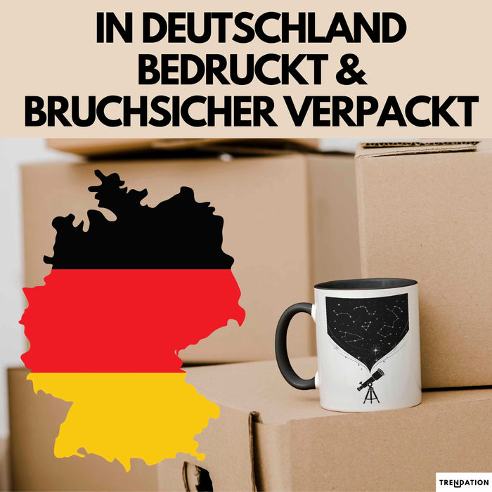 Astronom Tasse Geschenk Lustige Geschenkidee Spruch Für Sternen Gucker Trendation
