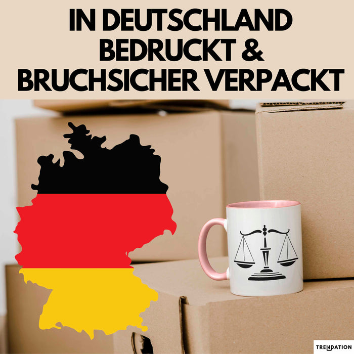 Anwalt Tasse Geschenkidee Jurist Lustiger Spruch Geschenkidee Lustig Rosa Trendation