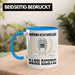 Schweißen Tasse Geschenk für Schweißer Metallbau Sprüche Männer Lustig Wenn Ich Wigse Dann Richtig Blau Trendation