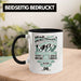 TRENDATION 40. Geburtstag Tasse Frau Mann Geschenk 40er Geschenkidee 40 Mutter Vater Schwarz Trendation