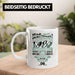 TRENDATION 40. Geburtstag Tasse Frau Mann Geschenk 40er Geschenkidee 40 Mutter Vater Weiß Trendation