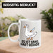 Dank Meme Tasse Ganz Gans Besitzer Wortspiel Es Ist Gans Hart Gerade Geschenkidee Depressionen Weiß Trendation