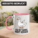Dank Meme Tasse Ganz Gans Besitzer Wortspiel Es Ist Gans Hart Gerade Geschenkidee Depressionen Rosa Trendation