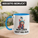 Dank Meme Tasse Katzen Besitzer Wortspiel Ja Mein Leben Sieht Mau Aus Traurige Katze Geschenkidee Süße Katze Blau Trendation