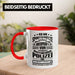 Lustige Schießen-Tasse für Sportschützen Geschenk Ich Bin Sportschütze Rot Trendation