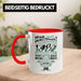 TRENDATION 40. Geburtstag Tasse Frau Mann Geschenk 40er Geschenkidee 40 Mutter Vater Rot Trendation