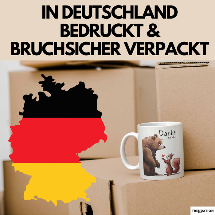 Lehrer Wertschätzung Danke Tasse Geschenk Lustige Geschenkidee Spruch Danke Für Alles Weiß Trendation