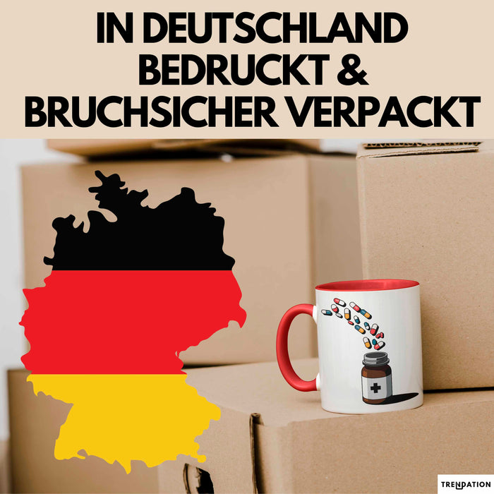 Apotheker Tasse Geschenkidee Rezept Experte Lustiger Spruch Geschenkidee Lustig Rot Trendation
