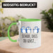 Trendation - Jobwechsel Tasse Geschenk Kollegin Kollege Abschied Lustig Abschiedsgeschenk Sprüche Neuer Job Schade Dass Du Gehst Grün Trendation